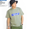 RADIALL FLAGS CREW NECK T-SHIRT S/S -KHAKI-画像