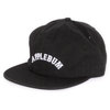APPLEBUM Arc Logo Flat 6 Panel Cap BLACK画像