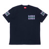 Supreme 19SS Stack Logo Tee NAVY画像