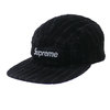 Supreme 19SS Rope Corduroy Camp Cap BLACK画像