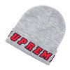 Supreme 19SS Felt Logo Beanie HEATHER GREY画像