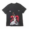 NIKE M JSW TEE MJ 23 WASH BLACK/GYM RED AQ3734-010画像