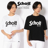 Schott Women's BASIC LOGO T-SHIRT 3293003画像
