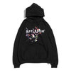 APPLEBUM Flower Sweat Parka BLACK画像
