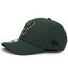 NEW ERA MILWAUKEE BUCKS 9FORTY ADJUSTABLE CAP GREEN NR11405602画像