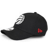 NEW ERA TORONTO RAPTORS 9FORTY ADJUSTABLE CAP BLACK NR11405591画像
