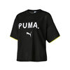 PUMA CHASE MESH TEE COTTON BLACK 579113-01画像
