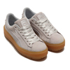 PUMA PLATFORM TRACE EMBOSS WMNS GRAY VIOLET-P 369643-02画像