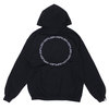 Fragment Design × retaW Circle Logo Hoodie BLACK画像