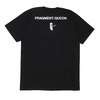 Qucon × Fragment Design TEE TYPE-02 BLACK画像