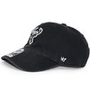 '47 Brand MILWAUKEE BUCKS CLEAN UP STRAPBACK BLACK K-RGW13GWSNL-BKC画像