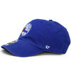 '47 Brand PHILADELPHIA 76ERS CLEAN UP STRAPBACK BLUE K-RGW16GWS-RYF画像