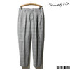 Williamsburg&Co. DUMBO TAPERED TROUSERS GLENCHECK UK DEADSTOCK MADE IN JAPAN WB192101画像