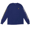 LQQK STUDIO THE OPTICAL L/S TEE NAVY画像