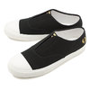 FRED PERRY CANVAS SLIP ON BLACK F29642-07画像