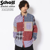 Schott PANEL MIX SHIRT 3195032画像