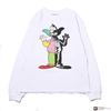 THE SIMPSONS × SECRET BASE × atmos KRUSTY X-RAY LS TEE WHITE AT19-003-WHT画像