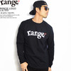 range range logo L/S tee -BLACK/WHITE- RGREG-LS01画像
