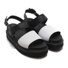 Dr.Martens Voss Strap Sandal Black/White Hydro Leather 24628009画像
