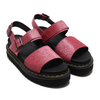 Dr.Martens Voss Strap Sandal Pink Fine Glitter Pu 24818650画像