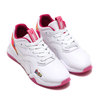 PUMA NOVA X BARBIE WNS PUMA WHITE-CABARET-CABBAGE-ZINNIA 371210-01画像