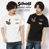 Schott POCKET T-SHIRT EAGLE PATCH 3193100画像