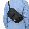 BEN DAVIS Double Pocket Shoulder Bag WHITE LABEL BDW-9328画像
