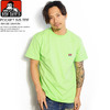 BEN DAVIS POCKET S/S TEE -NEON GREEN- BDZT-0099画像