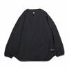 DESCENTE ddd X ATMOS LAB L/S PULLOVER SHIRT BLACK DOR-T9490-BLKB画像