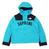 Supreme × THE NORTH FACE Arc Logo Mountain Parka Jacket TEAL画像