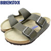 BIRKENSTOCK ARIZONA SFB BIRKO-FLOR Desert Soil Green 1008445画像