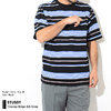 STUSSY Thomas Stripe S/S Crew 1140123画像