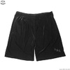 BORN X RAISED VELOUR SHORTS (BLACK) 32802画像