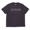 Supreme 19SS Gradient Logo Tee DUSTY BLACK画像