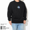 STUSSY 2 Bar Stock Applique Crew Sweat 118316画像