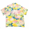 SUN SURF S/S RAYON HAWAIIAN SHIRT "COVERED WITH CHRYSANTHEMUM" SS38043画像