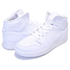 NIKE AIR JORDAN 1 MID(GS) white/white-white 554725-129画像