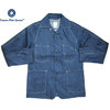 POST OVERALLS 1102XX-XXR 5oz DENIM ENGINEER'S JACKET indigo画像