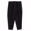 APPLEBUM Big Tapered Pants BLACK画像