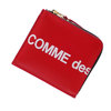 COMME des GARCONS Huge Logo Wallet RED画像