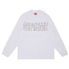 Supreme 19SS International L/S Tee WHITE画像