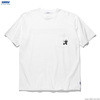 RADIALL SKANK DUB - CREW NECK POCKET T-SHIRT S/S (WHITE)画像
