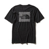 THE NORTH FACE S/S SQUARE LOGO JACQURD TEE BLACK NT11932-K画像