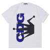 CDG COMME des GARCONS × STUSSY T-SHIRT WHITE画像