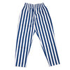 COOKMAN Chef Pants Wide Stripe NAVY 231-83833画像