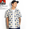 BEN DAVIS RETRO ALL OVER SHIRT -NAVY- G-9580038画像