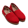 TOMS ALPARGATA Red Canvas 001001B07-RED画像