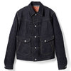 Stevenson Overall Co. FRONT PLEATED WORK JACKET - Rancher (202) RIGID画像