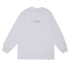 700 FILL Payment Logo L/S Tee WHITExNAVY画像