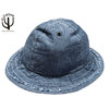 CORONA #CA005-19-08 HAND MADE CHAMBRAY UTICA HAT blue画像